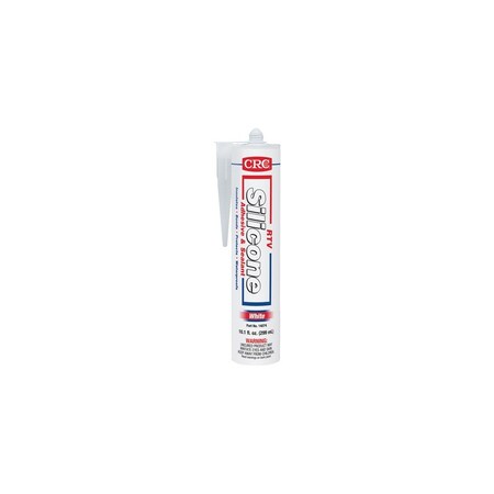 Crc Industries RTV SILICONE SEALANT - WHITE, 10.1 FL OZ 917973